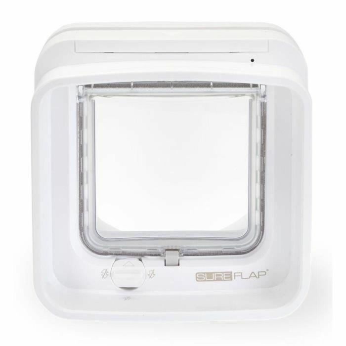 SUREFLAP DualScan Chatiere con chip electrónico blanco 1