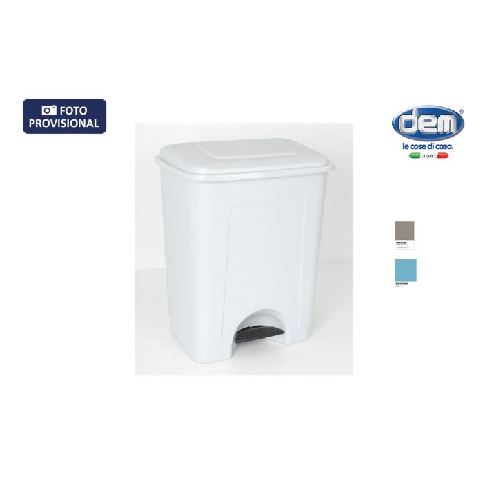 Inde Cubo con Pedal Milano 35L, Varios Colores, Medidas: 39 cm Largo x 30 cm Ancho x 44 cm Alto (6 Unidades)