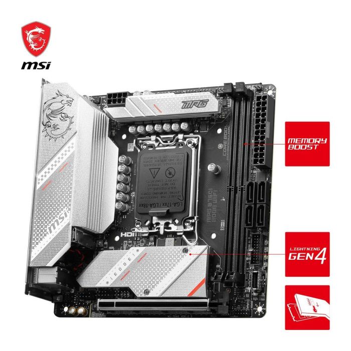 MSI MSI4711377069632 Placa base MPG B760I EDGE WiFi Intel B760 LGA 1700 mini ATX 15 MSI MSI4711377069632 Placa base MPG B760I EDGE WiFi Intel B760 LGA 1700 mini ATX 15