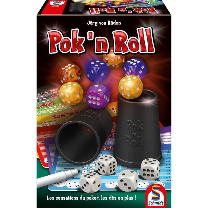 Pok'n'Roll - Juego de mesa - SCHMIDT SPIELE Pok'n'Roll - Juego de mesa - SCHMIDT SPIELE