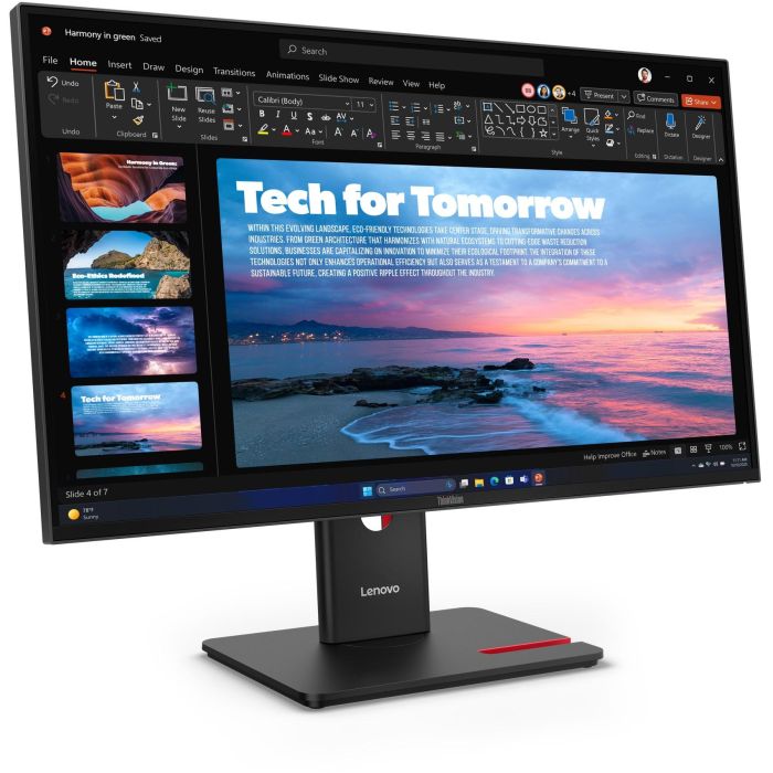 Lenovo ThinkVision T27QD-40 (27")2K QHD HDMI/DP/USB-C/DOC 3