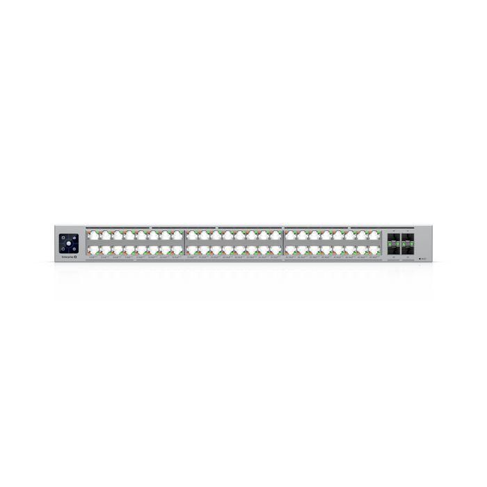 Ubiquiti Switch Enterprise 48-Puertos Layer 3 Etherlighting PoE+++ 10 GbE RJ45 25G SFP28 7