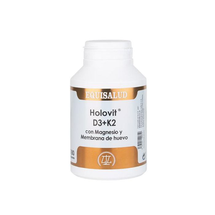Holovit D3+K2 Mg+Menb. Huevo 180 Cáps Holovit D3+K2 Mg+Menb. Huevo 180 Cáps