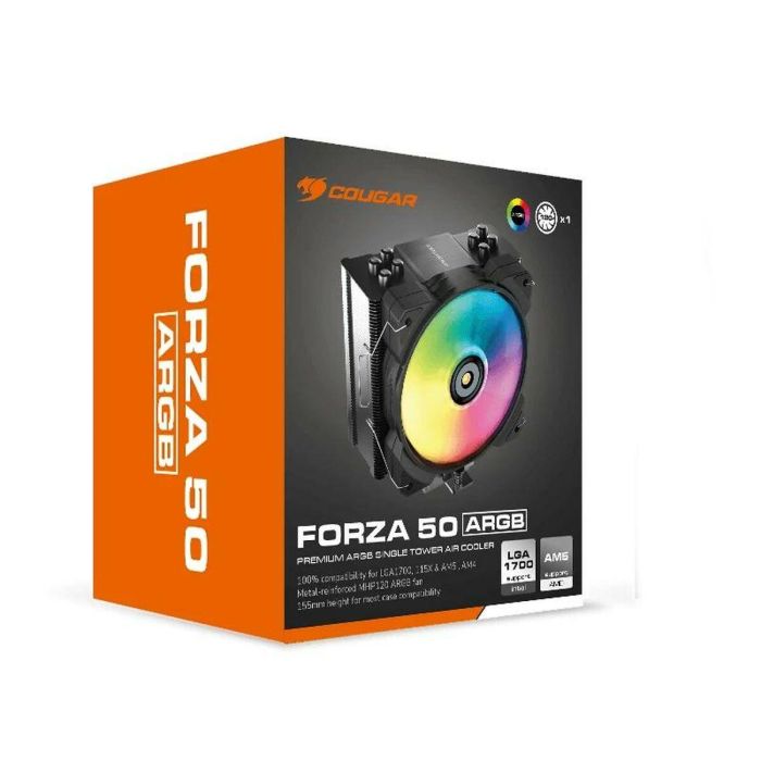 Ventilador de Caja Cougar Forza 50 Ø 12 cm 0 Ventilador de Caja Cougar Forza 50 Ø 12 cm 0