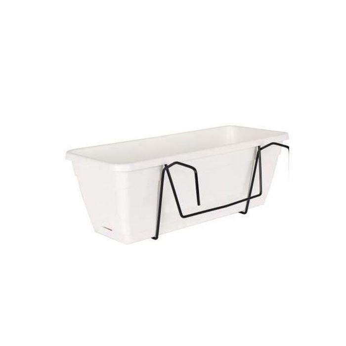 Kit de jardinera ARTEVASI Venezia con reserva de agua - 10 L - 49 x 19,5 x 16,6 cm - Blanco 1 Kit de jardinera ARTEVASI Venezia con reserva de agua - 10 L - 49 x 19,5 x 16,6 cm - Blanco 1