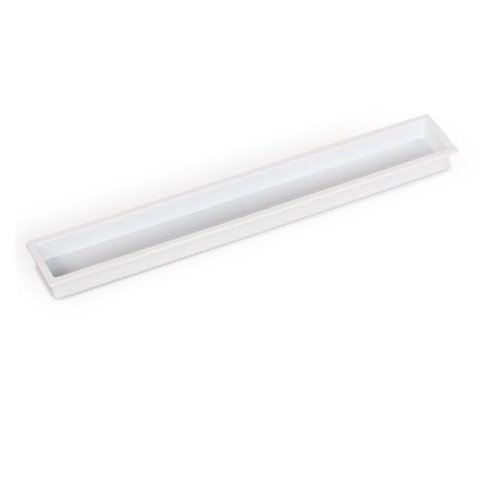 Tirador Embutir Cubic L160 Acabado Blanco Mate Viefe 1 Tirador Embutir Cubic L160 Acabado Blanco Mate Viefe 1