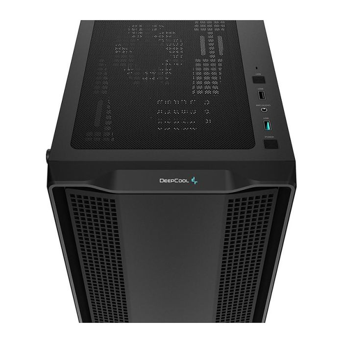 Deepcool CC360 Caja Ordenador Gaming Negra con ARGB y Ventana de Cristal Templado