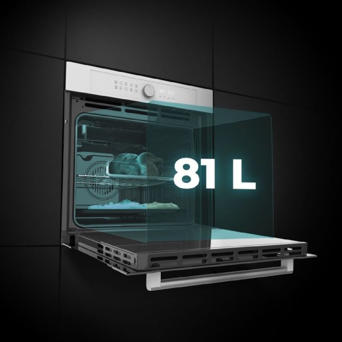 Cecotec Horno Multifunción Bolero Hexa AF316000 81L 3400W Blanco Airfryer Clase A 31