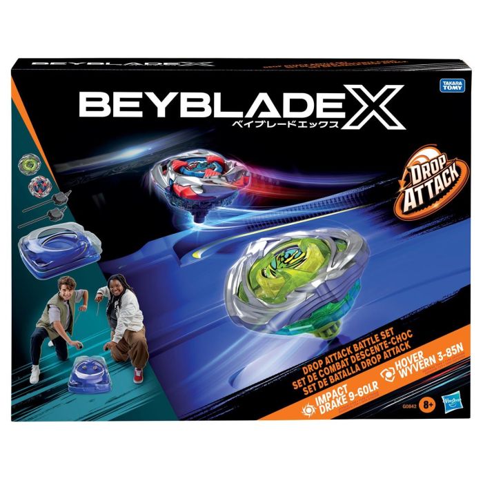 HASBRO Beyblade Estadio de Batalla Premium Drop Attack Xtreme | Incluye 2 Tops Beyblade X y 2 Lanzadores 5 HASBRO Beyblade Estadio de Batalla Premium Drop Attack Xtreme | Incluye 2 Tops Beyblade X y 2 Lanzadores 5