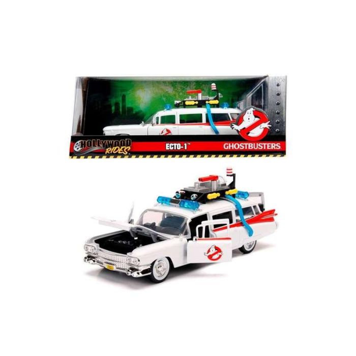 Coche metal cazafantasmas ecto 1 escala 1:24 23 x 10 x 8,5 cm 1 Coche metal cazafantasmas ecto 1 escala 1:24 23 x 10 x 8,5 cm 1