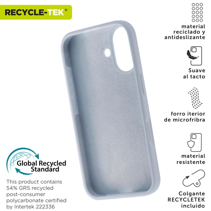 Muvit Funda Liquid Silicone para Apple - Ecológica, Suave, Antideslizante, Protección Contra Caídas 1 Muvit Funda Liquid Silicone para Apple - Ecológica, Suave, Antideslizante, Protección Contra Caídas 1