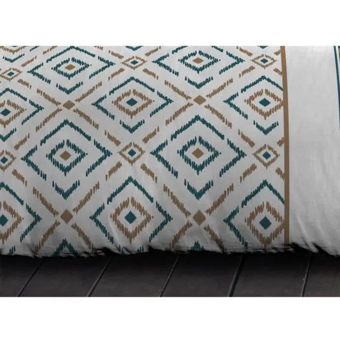 Home Linge Passion Funda Nórdica Microfibra ETHNO 220x240cm y 2 Fundas Almohada 63x63cm Duck Blue 3 Home Linge Passion Funda Nórdica Microfibra ETHNO 220x240cm y 2 Fundas Almohada 63x63cm Duck Blue 3