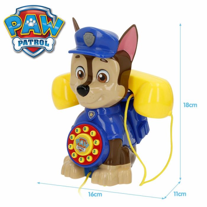 Teléfono de Juguete The Paw Patrol 16 X 18 X 11 CM (4 Unidades) 3 Teléfono de Juguete The Paw Patrol 16 X 18 X 11 CM (4 Unidades) 3