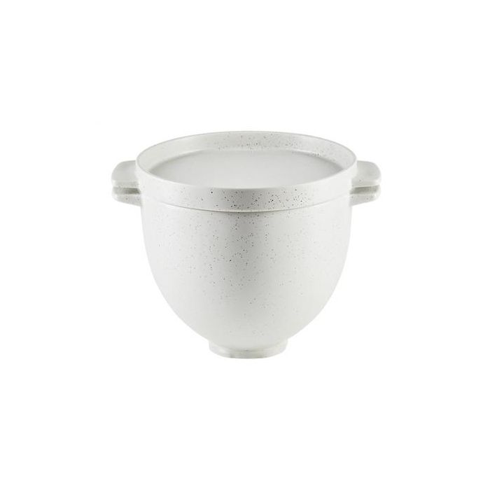 Kitchenaid 5KSM2CB5BGS Bol para Pan con Tapa Grey Speckle para Robot de Cocina, Apto para Horno