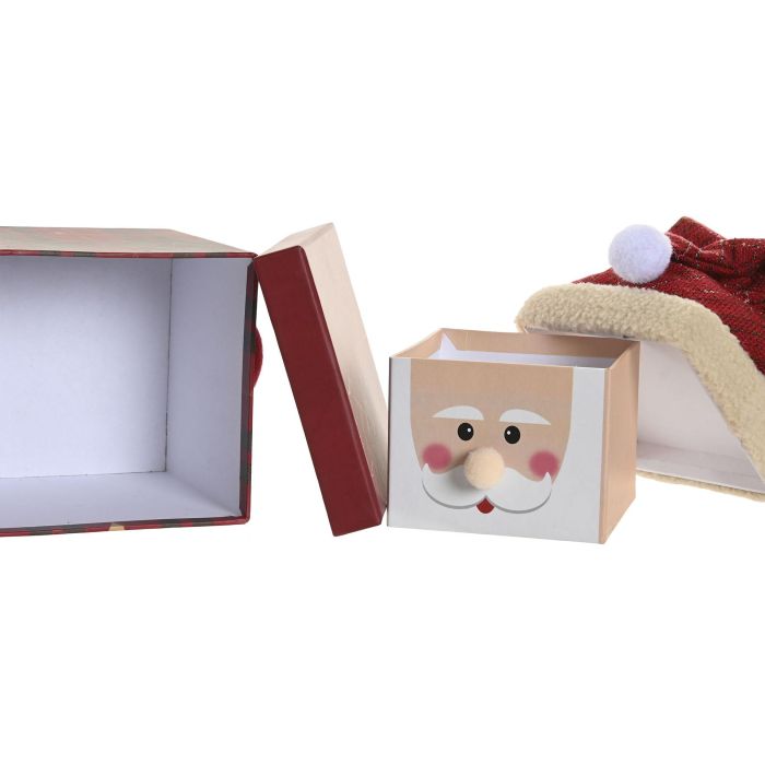 Caja Navidad Tradicional DKD Home Decor Multicolor 15 x 38 x 15 cm Set de 3 (6 Unidades) 2 Caja Navidad Tradicional DKD Home Decor Multicolor 15 x 38 x 15 cm Set de 3 (6 Unidades) 2