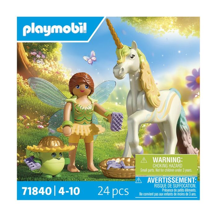 Unicornio Rainbow Flower Con Hada 71840 Playmobil 1