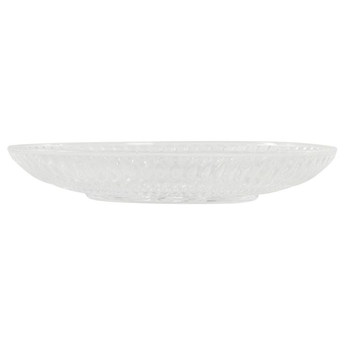 Plato Basicos DKD Home Decor Transparente 14 x 2.3 x 14 cm (4 Unidades) 3