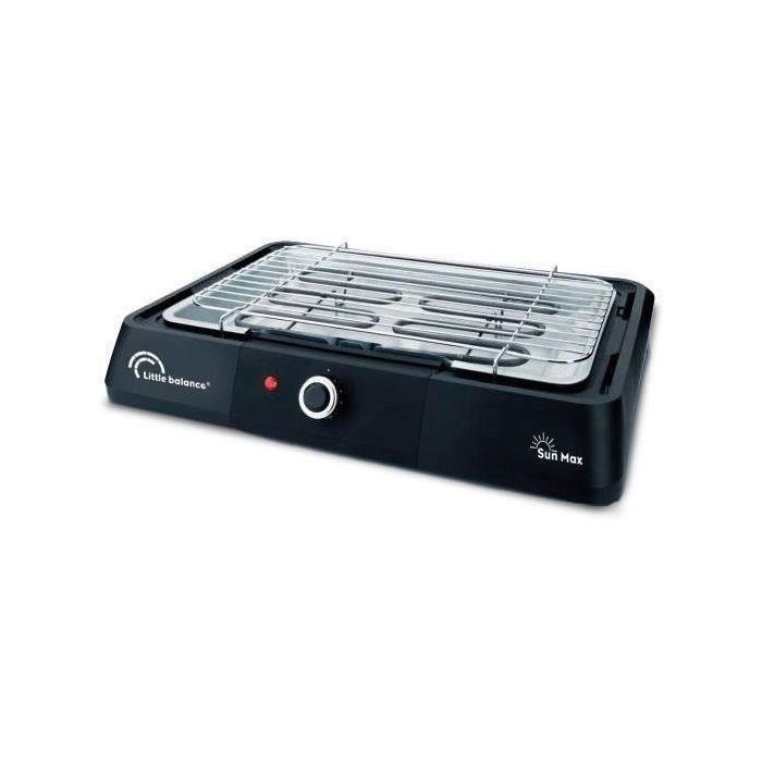 LITTLE BALANCE 8572 BBQ Sun Max, Barbacoa eléctrica XXL, 2200 W, Negro LITTLE BALANCE 8572 BBQ Sun Max, Barbacoa eléctrica XXL, 2200 W, Negro