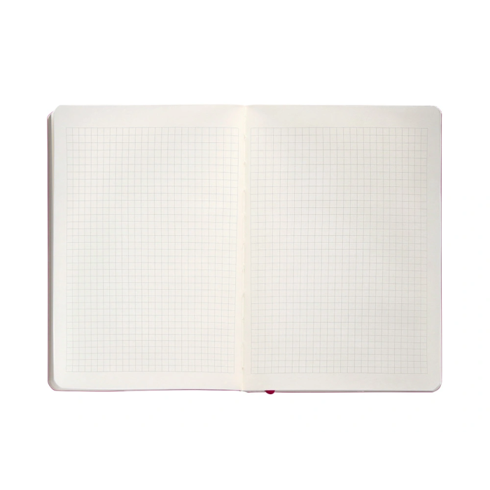 Antartik Notes Cuaderno A5 Tapa Blanda Hojas Cuadriculadas Burdeos 80 Hojas 80gr FSC 7