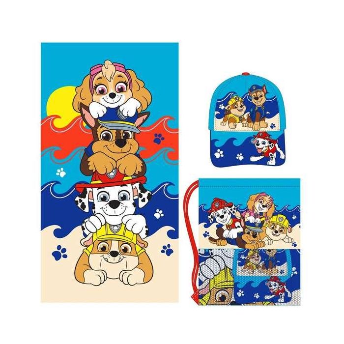 Cerdá Toalla con Saquito y Gorra Paw Patrol Infantil Azul - Edad Recomendada 3+ Años, Dimensiones 33x27x7 cm 0 Cerdá Toalla con Saquito y Gorra Paw Patrol Infantil Azul - Edad Recomendada 3+ Años, Dimensiones 33x27x7 cm 0