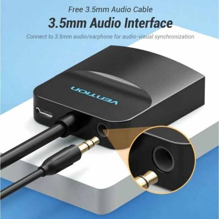 Adaptador HDMI a VGA Vention 42154 Negro 15 cm 5