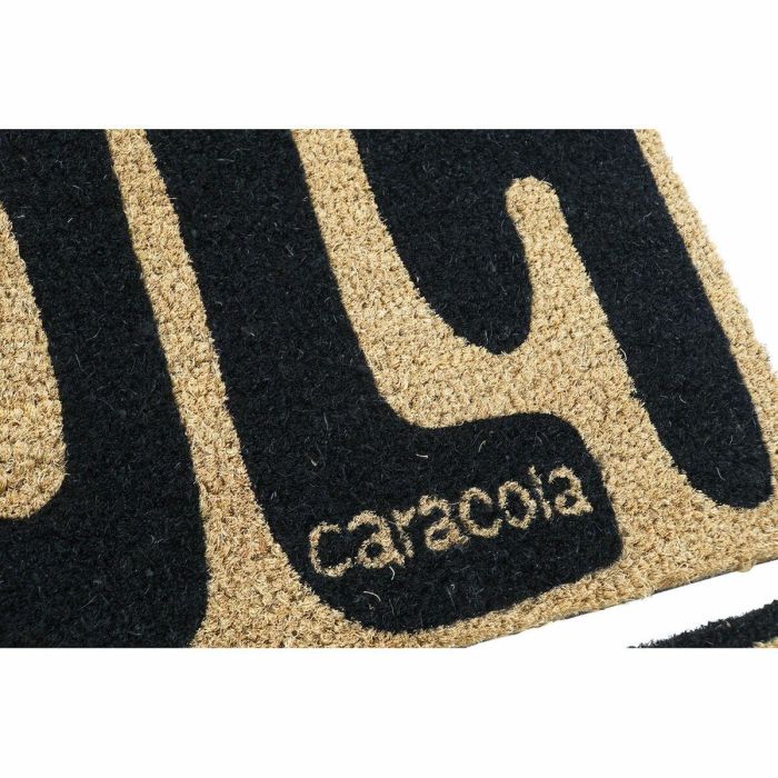 Felpudo Basicos DKD Home Decor Marron Negro 40 x 1.5 x 60 cm (2 Unidades) 2 Felpudo Basicos DKD Home Decor Marron Negro 40 x 1.5 x 60 cm (2 Unidades) 2