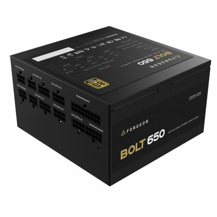 Fuente de Alimentación Gaming Forgeon Bolt PSU 650W 650 W 80 Plus Gold