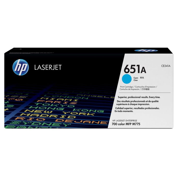 HP LaserJet Interprise 700MFP/M775 Toner Cian 651A HP LaserJet Interprise 700MFP/M775 Toner Cian 651A