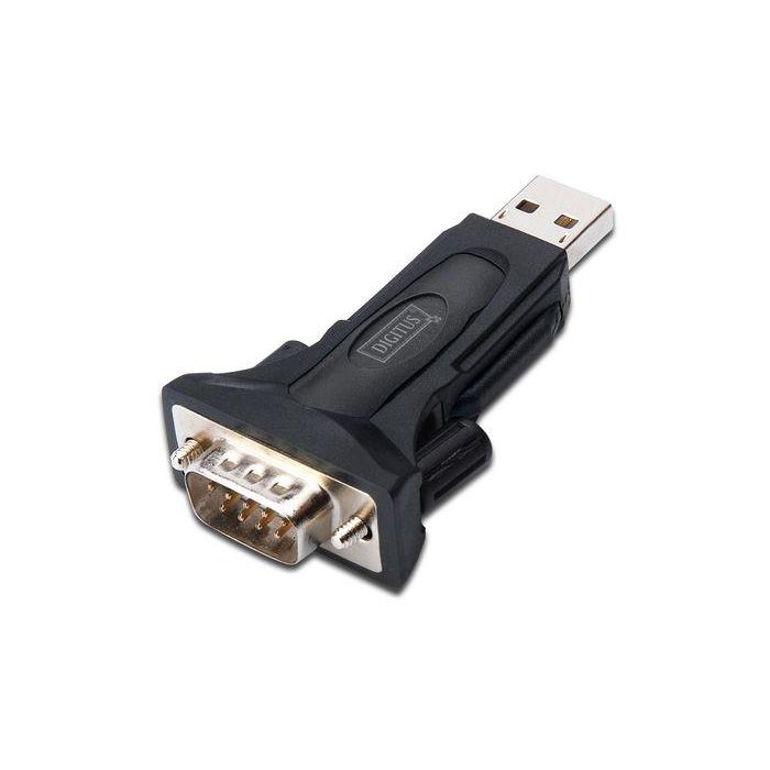 Digitus USB 2.0 a Serial Convertidor RS485 para Conectar Dispositivos RS485 a PC, incluye Cable USB A 80cm USB A M/F 1