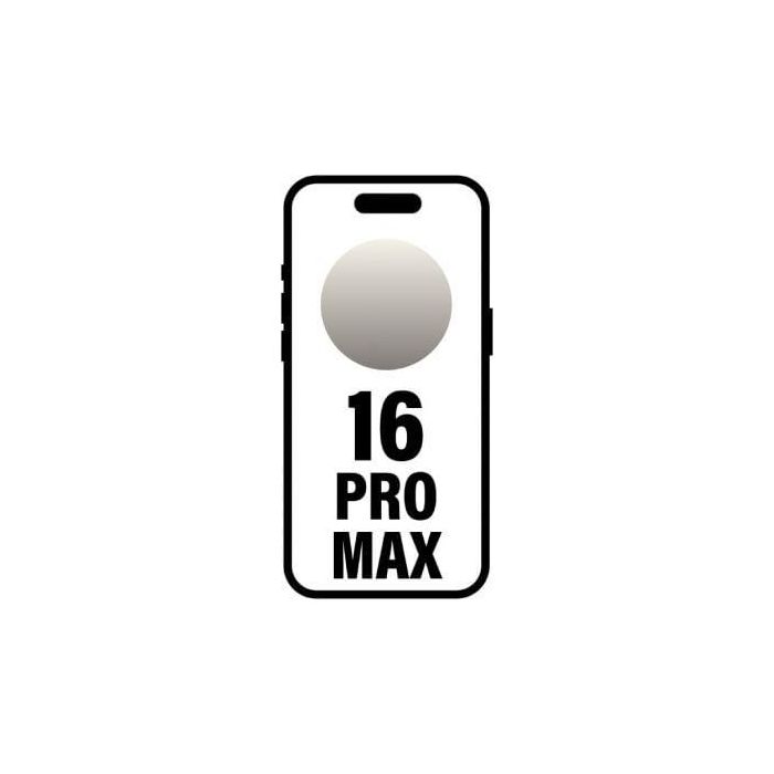Apple MYX73QL/A iPhone 16 Pro Max 1TB 6.9" 5G Titanio Natural - Pantalla Super Retina XDR, Chip A18 Pro, Cámara 48MP Apple MYX73QL/A iPhone 16 Pro Max 1TB 6.9" 5G Titanio Natural - Pantalla Super Retina XDR, Chip A18 Pro, Cámara 48MP