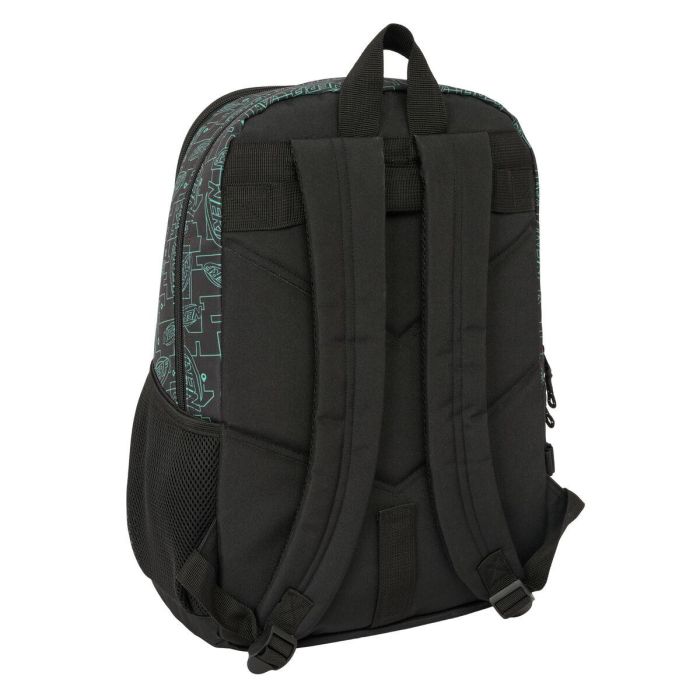 Mochila Escolar Nerf Game Negro 31 x 44 x 17 cm