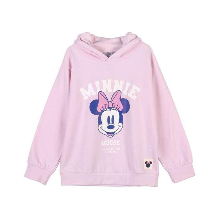 Sudadera con capucha cotton brushed minnie talla 12 años Sudadera con capucha cotton brushed minnie talla 12 años