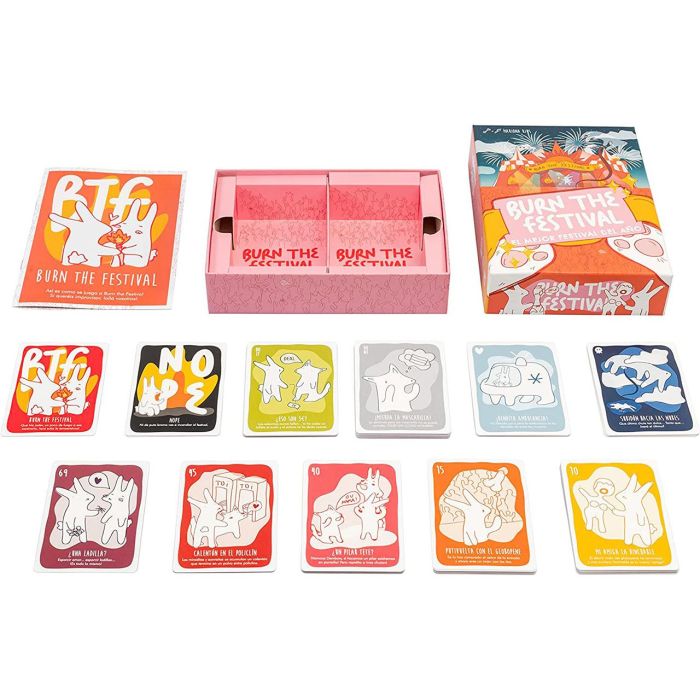 Falomir Burn The Festival 22069 Juego de Mesa para +16 Años 1