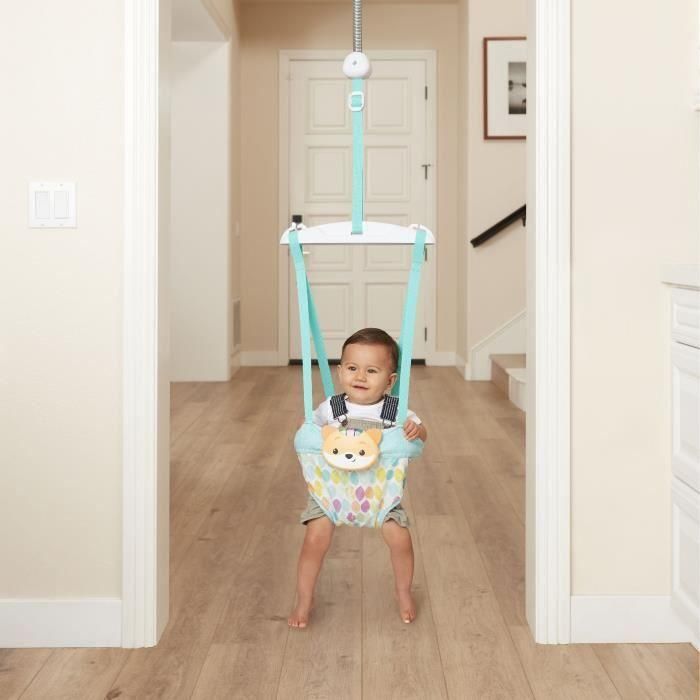 Infantino 303117 Saltador de Puerta Zorro 2 en 1 con Sonidos y Luces 2