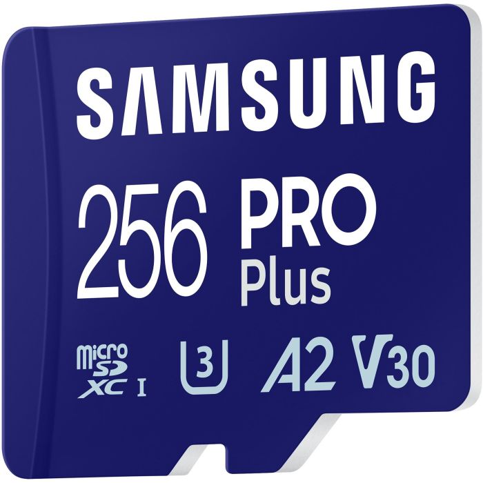 Samsung MB-MD256S Tarjeta MicroSDXC 256GB Pro Plus 180MB/s con Lector USB 1
