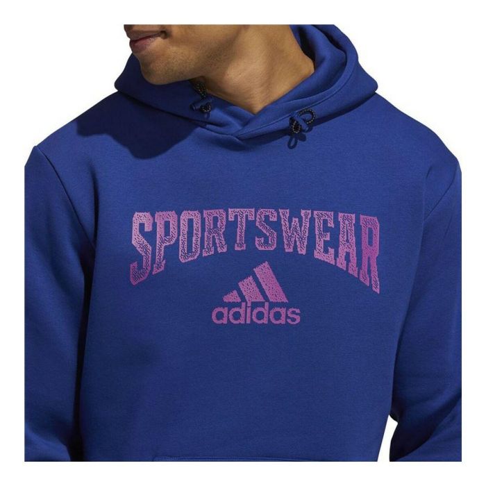 Sudadera con Capucha Hombre Adidas Reverse Retro Future Icons Azul 2
