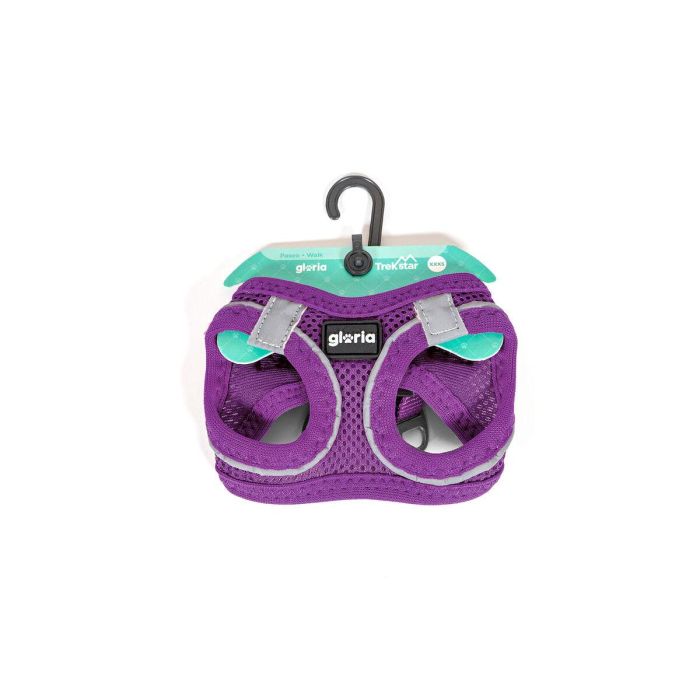 Arnés-Vestido Air Mesh Trek Star Morado XXS 24-26 cm 5 Arnés-Vestido Air Mesh Trek Star Morado XXS 24-26 cm 5
