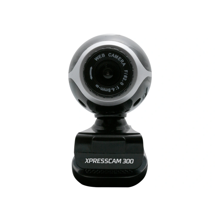 Ngs Xpresscam300 Webcam con Micrófono, 8 Mpx, USB 2.0 1