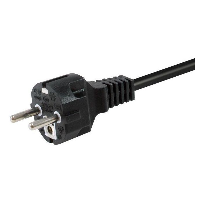 EQUIP 112181 Cable de Corriente Schuko a CEE7/3, 3 metros, Negro 2