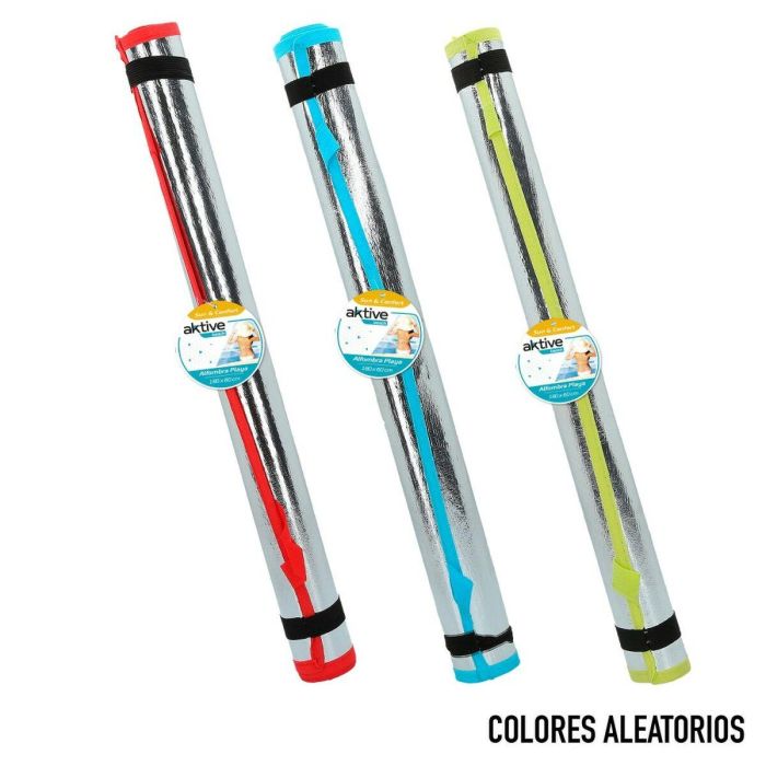 Esterilla de playa Aktive 180 x 0,5 x 60 cm (12 Unidades) 1