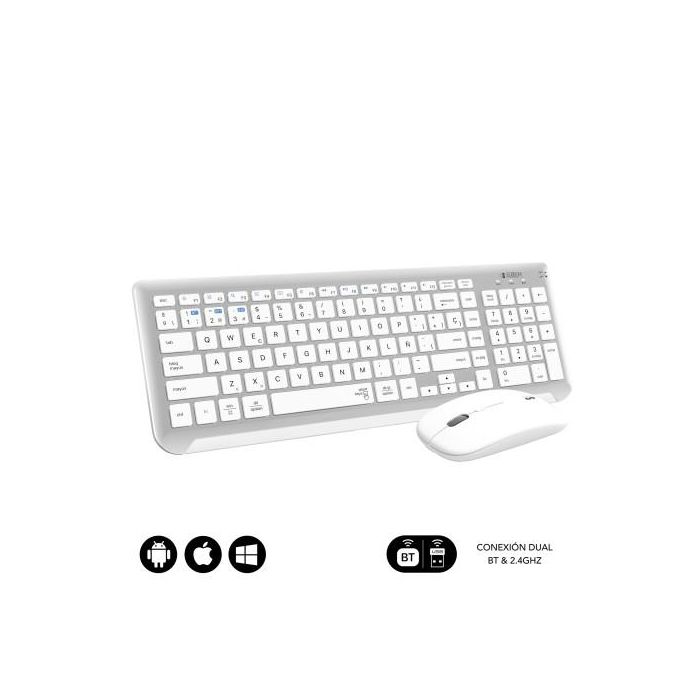 SUBBLIM Combo Dual Prestige Extendido Plata/Blanco 1 SUBBLIM Combo Dual Prestige Extendido Plata/Blanco 1