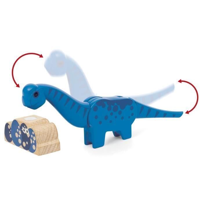 Tren con pilas de dinosaurio BRIO-7312350360967-Edades de 3 años en adelante 4 Tren con pilas de dinosaurio BRIO-7312350360967-Edades de 3 años en adelante 4