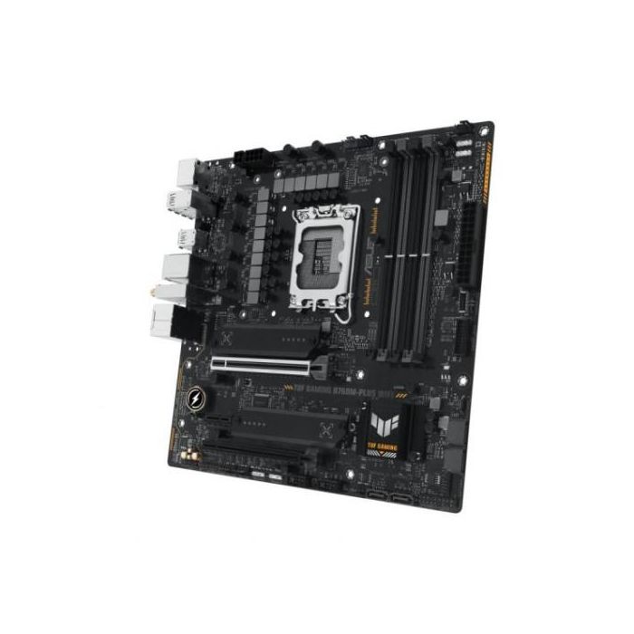 Placa Asus Tuf Gaming B760M-Plus Wifi,Intel,1700,B760,4Ddr5,128Gb,Hdmi+Dp,4Sata+2M.2,5Usb 3.2+1Usb-C,2.5Gb+Wifi6E+Bt5.3,Matx 2
