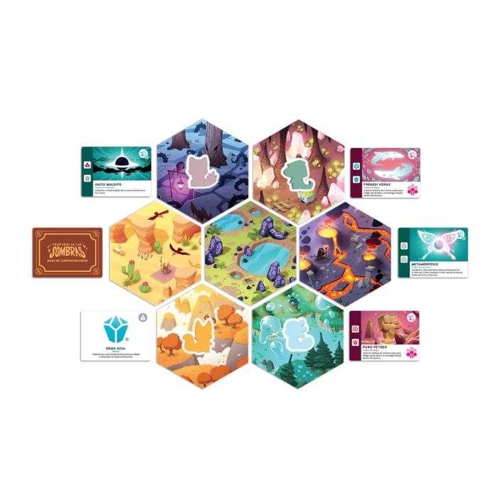 Skybound Games Juego Criaturas Las Sombras Edad Juego de Mesa Estratégico 1