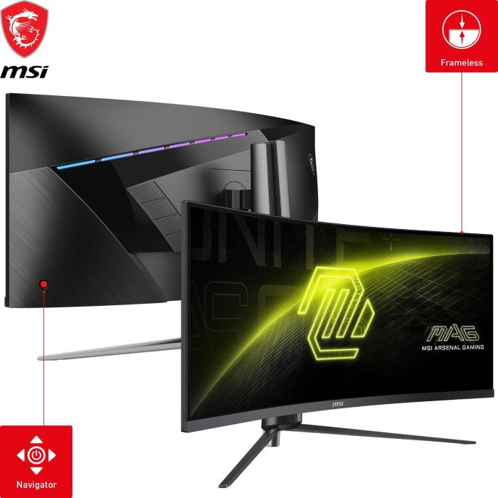 34"(86.4cm)TFT MSI MAG 345CQRDE UWQHD 180Hz Curved retail 6