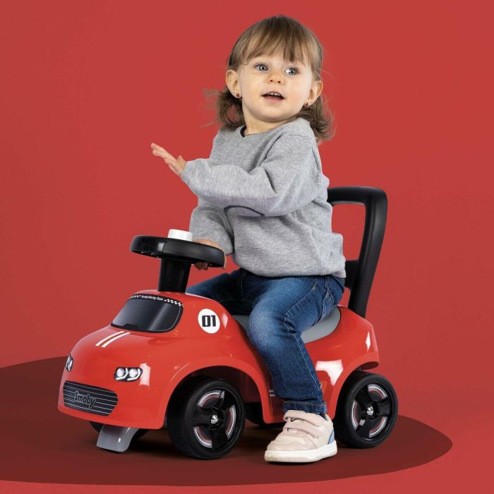 Smoby Correpasillos Rojo, Vehículo de Juguete para Bebés, Edad Mínima 18 Meses, de Plástico, Sin Pilas Ni Sonidos Ni Montaje 6 Smoby Correpasillos Rojo, Vehículo de Juguete para Bebés, Edad Mínima 18 Meses, de Plástico, Sin Pilas Ni Sonidos Ni Montaje 6