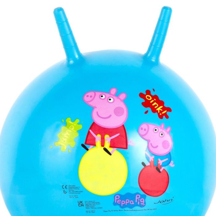 Pelota Saltarina Peppa Pig Ø 45 cm Azul (10 Unidades) 1