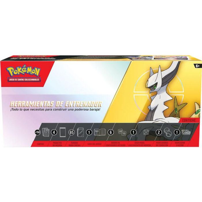 Estuche Juego Cartas Coleccionables Herramienta de entrenador Pokemon español 1