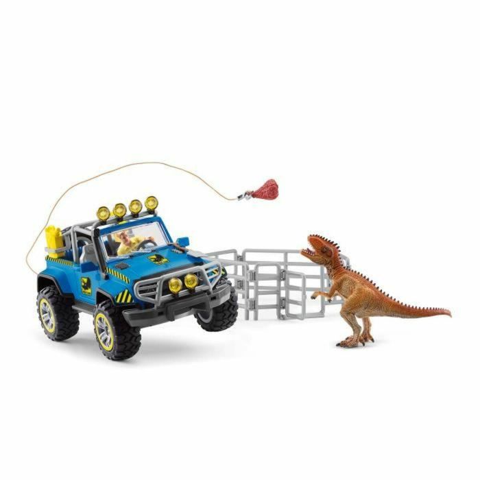 Schleich 41464 All-Terrain Car con Outpost Dino