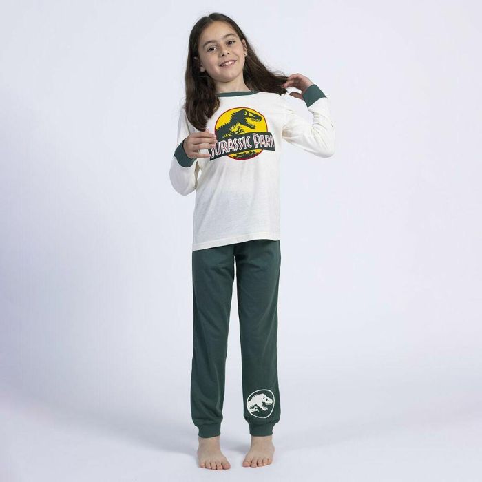 Pijama Infantil Jurassic Park Beige 3